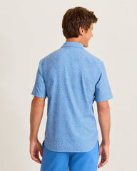 Bahama Coast Dot Drift IslandZone Shirt - Lakewater