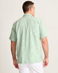 Coastal Ease Palm Visions IslandZone Camp Shirt - Aged Copper