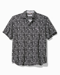 MLB Nova Wave Ballpark Batik Cotton-Blend Shirt - colorado_rockies