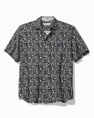 MLB Nova Wave Ballpark Batik Cotton-Blend Shirt - miami_marlins