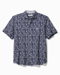 MLB Nova Wave Ballpark Batik Cotton-Blend Shirt - kansas_city_royals