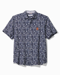 MLB Nova Wave Ballpark Batik Cotton-Blend Shirt - detroit_tigers