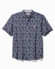 MLB Nova Wave Ballpark Batik Cotton-Blend Shirt - minnesota_twins