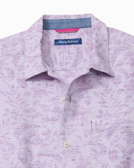 Torres Gardens Cotton-Blend Camp Shirt - Wild Aster