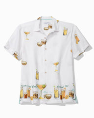 Tommy Bahama Mixers Linen Camp Shirt - Continental