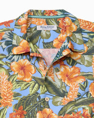 Coastal Ease Golden Gardens IslandZone Camp Shirt - Dark Spa