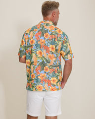 Coastal Ease Golden Gardens IslandZone Camp Shirt - Dark Spa
