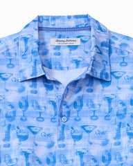 Bahama Coast Fizz Impressions IslandZone Polo - Glacier Blue