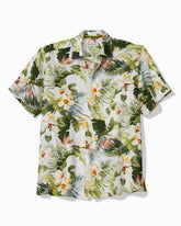 Flora Festival Linen Camp Shirt - Continental