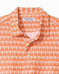Bahama Coast Palm Reader IslandZone Polo - Dusty Orange