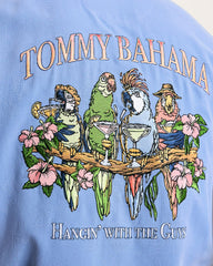 Hangin' With the Guys Silk Camp Shirt - French Blue