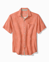 Palm Perch Silk Camp Shirt - Parisian