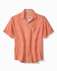 Palm Perch Silk Camp Shirt - Parisian
