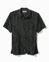 Coastal Ease Botanic Loom IslandZone Camp Shirt - Black