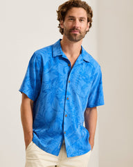 Coastal Ease Botanic Loom IslandZone Camp Shirt - Turkish Sea