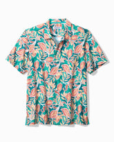 Bahama Coast Wild Vines IslandZone Shirt - Largo Teal