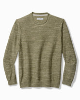 Salerno Point Crew Sweater - Tea Leaf Heather