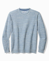 Salerno Point Crew Sweater - Denimblau Heather