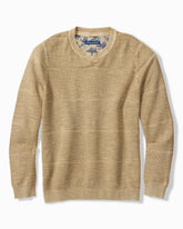 Saltwater Textured Abaco Sweater - Nomad Khaki