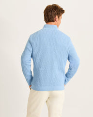 Coolside Madeira IslandZone Half-Zip - Chambray Blue Heather