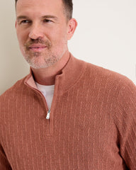 Coolside Madeira IslandZone Half-Zip - Spicy Clay Heather