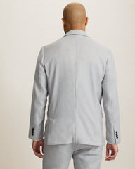 Latigo Beach Linen-Blend Blazer - Bala Shark
