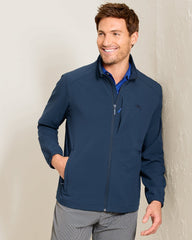 Island Clubhouse Pro Full-Zip Performance Jacket - Ocean Deep