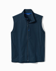 Island Clubhouse Pro Full-Zip Performance Vest - Ocean Deep