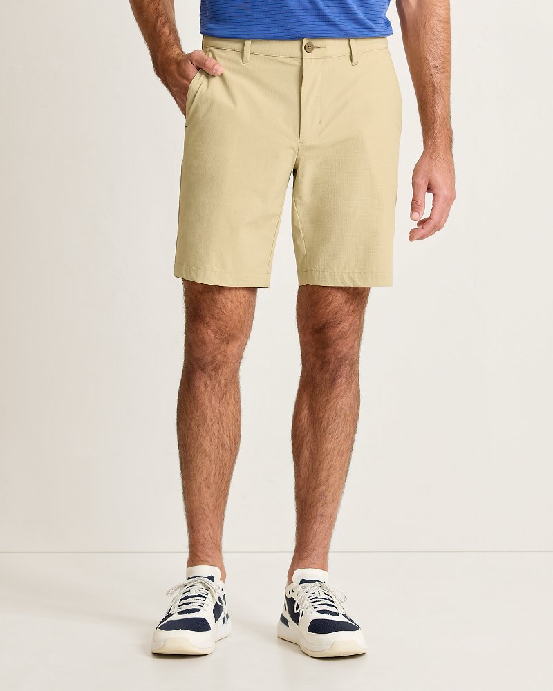 Chip Shot IslandZone 9-Inch Shorts - Stone Khaki