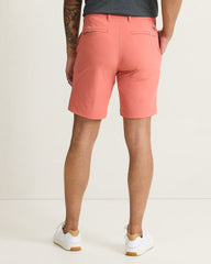 Chip Shot IslandZone 9-Inch Shorts - Red Sunset