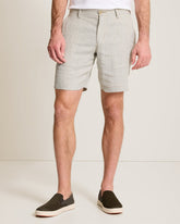 Beach Coast Stretch-Linen 9-Inch Shorts - Beach