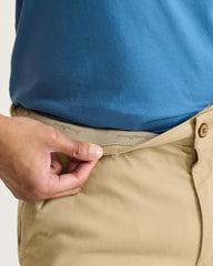 Boracay Island Chino 9-Inch Shorts - Stone Khaki