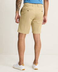 Boracay Island Chino 9-Inch Shorts - Stone Khaki