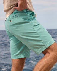 Boracay Island Chino 9-Inch Shorts - Azure Water