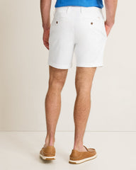 Boracay Island Chino 7-Inch Shorts - White