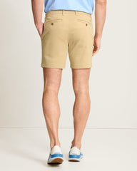 Boracay Island Chino 7-Inch Shorts - Stone Khaki