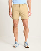 Boracay Island Chino 7-Inch Shorts - Stone Khaki