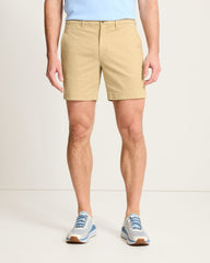 Boracay Island Chino 7-Inch Shorts - Stone Khaki