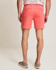 Boracay Island Chino 7-Inch Shorts - Red Ginger