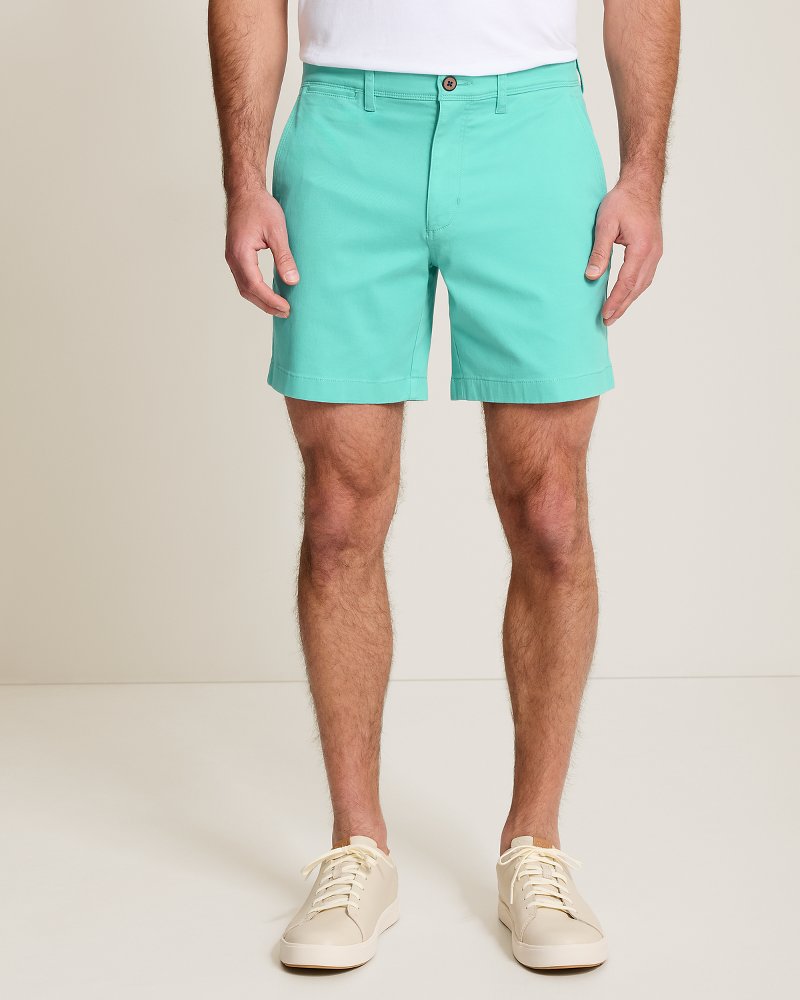 Boracay Island Chino 7-Inch Shorts - Azure Water