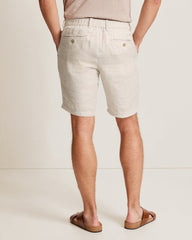 Baird McNutt Linen 9-Inch Shorts - Golden Honey