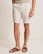 Baird McNutt Linen 9-Inch Shorts - Golden Honey