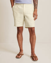 Bora Beach Gauze E-Waist 9-Inch Shorts - Bleached Sand