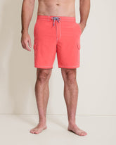 Baja Bay 8-Inch Boardshorts - Light Pomodoro
