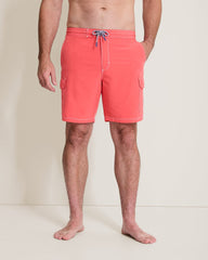 Baja Bay 8-Inch Boardshorts - Light Pomodoro