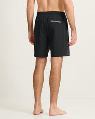 Huntington Bay E-Waist Hybrid 8-Inch Shorts - Black