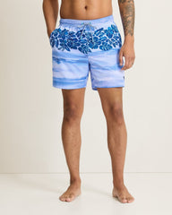 Naples Sapphire Shores 6-Inch Swim Trunks - Dockside Blue