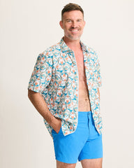 Amalfi Shores 6-Inch Swim Trunks - Campanula