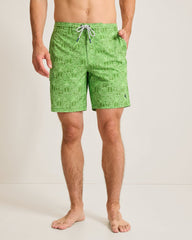 Baja Palm Tini 8-Inch Boardshorts - Elm