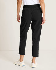 Alicia IslandZone Cropped Easy Pants - Black